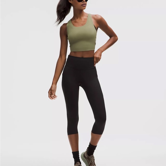 Lululemon Athletica Black Capris - Picture 1 of 3